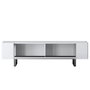 Hanah Home Soporte para TV Blanco y Plata